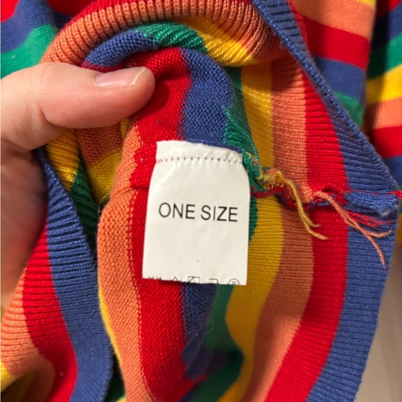 Colorful Striped Sweater - Picture 4 of 4